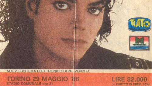 Michael Jackson Torino 1988